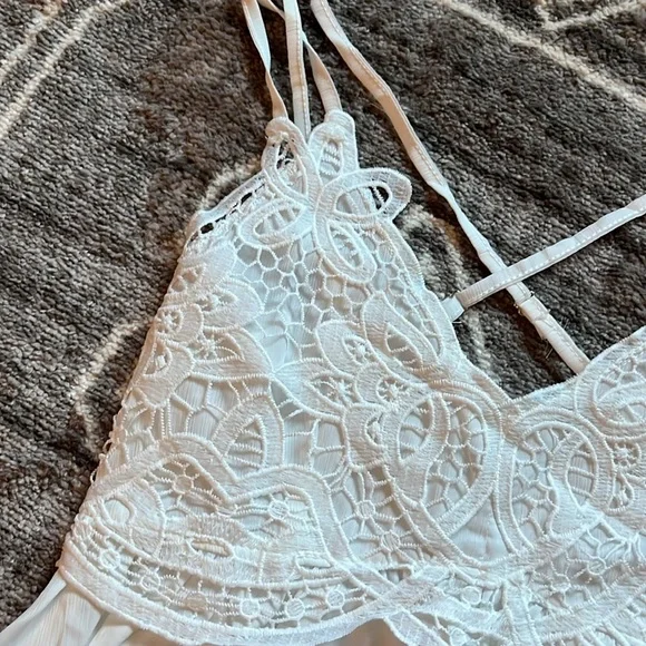 Free People Inspired Spaghetti Strap Blouse NWOT - Picture 2 of 3